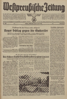 Westpreussische Zeitung, Nr. 129 Mittwoch 7 Juni 1939, 8. Jahrgang