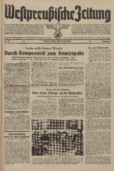 Westpreussische Zeitung, Nr. 131 Freitag 9 Juni 1939, 8. Jahrgang