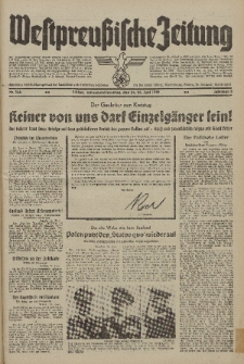 Westpreussische Zeitung, Nr. 144 Sonnabend/Sonntag 24/25 Juni 1939, 8. Jahrgang