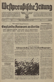 Westpreussische Zeitung, Nr. 148 Donnerstag 29 Juni 1939, 8. Jahrgang