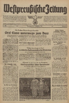 Westpreussische Zeitung, Nr. 230 Dienstag 3 Oktober 1939, 8. Jahrgang