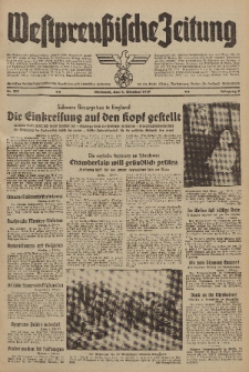 Westpreussische Zeitung, Nr. 231 Mittwoch 4 Oktober 1939, 8. Jahrgang