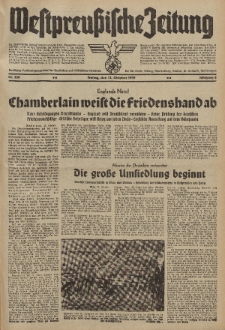 Westpreussische Zeitung, Nr. 239 Freitag 13 Oktober 1939, 8. Jahrgang
