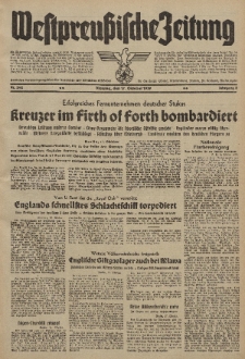 Westpreussische Zeitung, Nr. 242 Dienstag 17 Oktober 1939, 8. Jahrgang