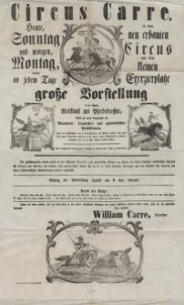 Circus Carre (4-5.V.1862)
