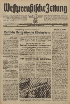 Westpreussische Zeitung, Nr. 250 Donnerstag 26 Oktober 1939, 8. Jahrgang