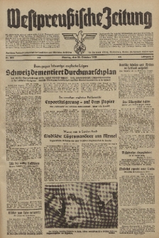 Westpreussische Zeitung, Nr. 253 Montag 30 Oktober 1939, 8. Jahrgang