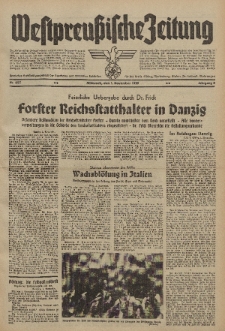 Westpreussische Zeitung, Nr. 255 Mittwoch 1 November 1939, 8. Jahrgang