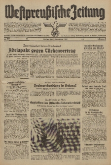 Westpreussische Zeitung, Nr. 257 Freitag 3 November 1939, 8. Jahrgang