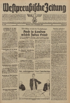 Westpreussische Zeitung, Nr. 266 Dienstag 14 November 1939, 8. Jahrgang