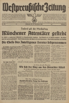 Westpreussische Zeitung, Nr. 273 Mittwoch 22 November 1939, 8. Jahrgang