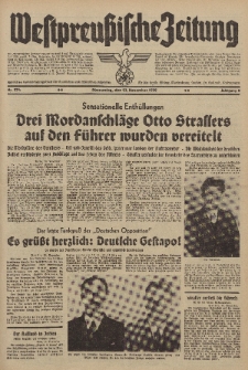 Westpreussische Zeitung, Nr. 274 Donnerstag 23 November 1939, 8. Jahrgang