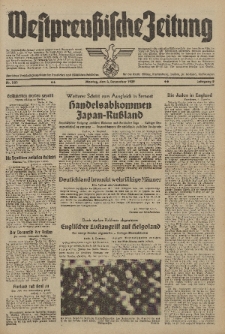 Westpreussische Zeitung, Nr. 283 Montag 4 Dezember 1939, 8. Jahrgang