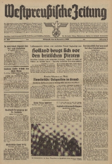 Westpreussische Zeitung, Nr. 285 Mittwoch 6 Dezember 1939, 8. Jahrgang