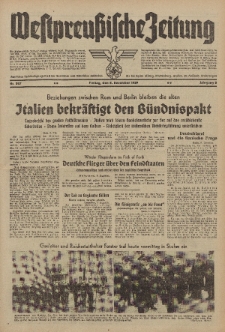 Westpreussische Zeitung, Nr. 287 Freitag 8 Dezember 1939, 8. Jahrgang