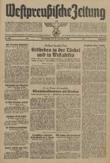 Westpreussische Zeitung, Nr. 302 Donnerstag 28 Dezember 1939, 8. Jahrgang