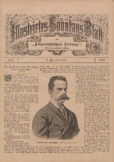 Illustriertes Sonntags-Blatt, Nr 8