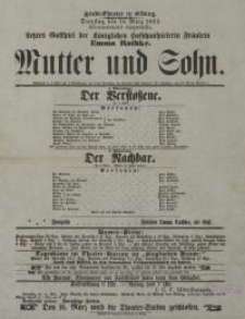 Mutter und Sohn - Charlotte Birch-Pfeiffer