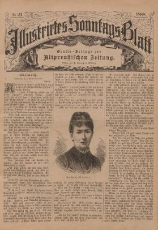 Illustriertes Sonntags-Blatt, Nr 21
