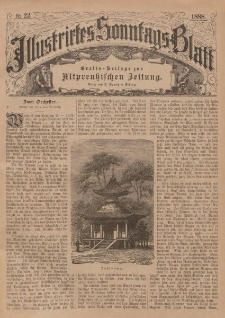 Illustriertes Sonntags-Blatt, Nr 22