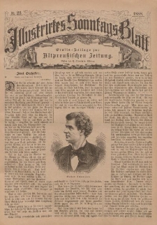 Illustriertes Sonntags-Blatt, Nr 23