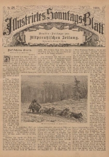 Illustriertes Sonntags-Blatt, Nr 28