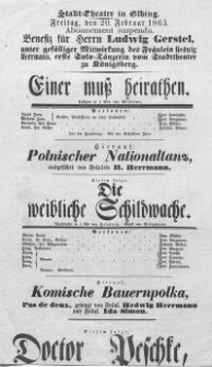 Einer muss heirathen - Alexander Wilhelmi