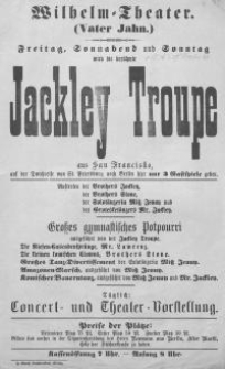 Jackley Troupe - afisz