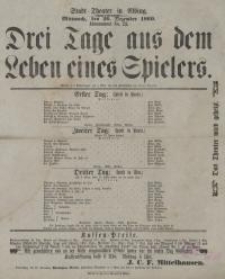 Drei Tage aus dem Leben eines Spielers - Louis Angely