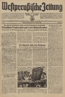 Westpreussische Zeitung, Nr. 88 Donnerstag 14 April 1938, 7. Jahrgang