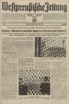 Westpreussische Zeitung, Nr. 101 Montag 2 Mai 1938, 7. Jahrgang