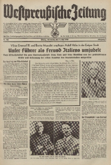 Westpreussische Zeitung, Nr. 103 Mittwoch 4 Mai 1938, 7. Jahrgang