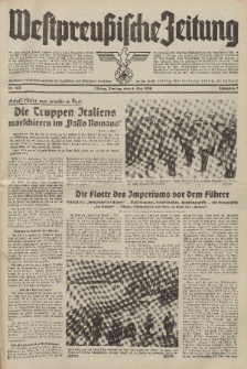 Westpreussische Zeitung, Nr. 105 Freitag 6 Mai 1938, 7. Jahrgang