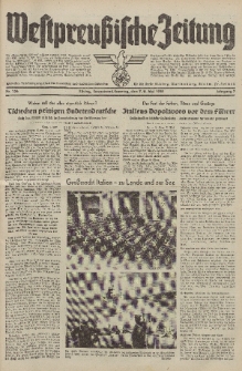 Westpreussische Zeitung, Nr. 106 Sonnabend/Sonntag 7/8 Mai 1938, 7. Jahrgang