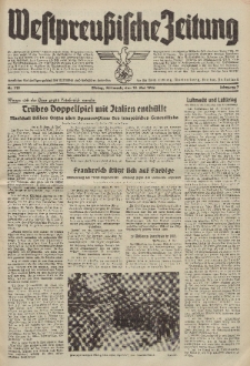 Westpreussische Zeitung, Nr. 115 Mittwoch 18 Mai 1938, 7. Jahrgang