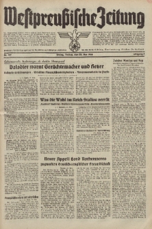 Westpreussische Zeitung, Nr. 117 Freitag 20 Mai 1938, 7. Jahrgang