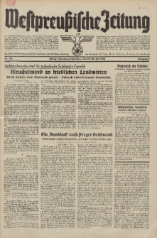 Westpreussische Zeitung, Nr. 118 Sonnabend/Sonntag 21/22 Mai 1938, 7. Jahrgang