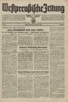 Westpreussische Zeitung, Nr. 119 Montag 23 Mai 1938, 7. Jahrgang