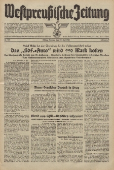 Westpreussische Zeitung, Nr. 122 Freitag 27 Mai 1938, 7. Jahrgang