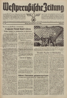 Westpreussische Zeitung, Nr. 125 Dienstag 31 Mai 1938, 7. Jahrgang