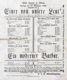 Ein moderner Barbar - Gustav von Moser