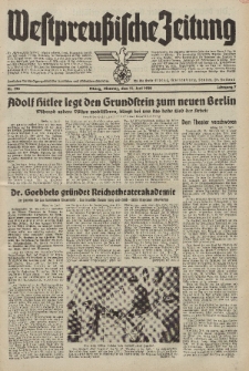 Westpreussische Zeitung, Nr. 136 Dienstag 14 Juni 1938, 7. Jahrgang