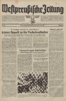 Westpreussische Zeitung, Nr. 146 Sonnabend/Sonntag 25/26 Juni 1938, 7. Jahrgang