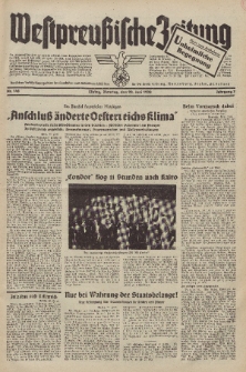 Westpreussische Zeitung, Nr. 148 Dienstag 28 Juni 1938, 7. Jahrgang