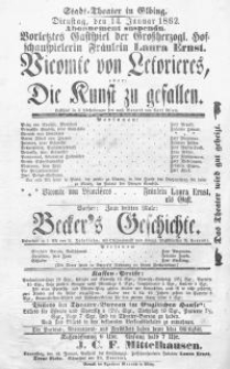 Becker`s Geschichte - E. Jacobsohn