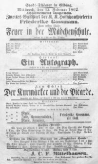 Ein Autograph - Förster