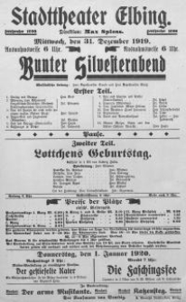 Bunter Silvesterabend. Lottchens Geburstag - Ludwig Fulda