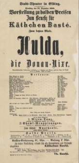 Hulda, die Donau-Nixe - Karl Friedrich Hensler