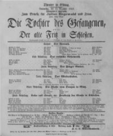 Die Tochter des Gefangenen, oder: Der alte Fritz in Schlesien - Herrmann Hersch