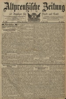 Altpreussische Zeitung, Nr. 151 Donnerstag 2 Juli 1891, 43. Jahrgang